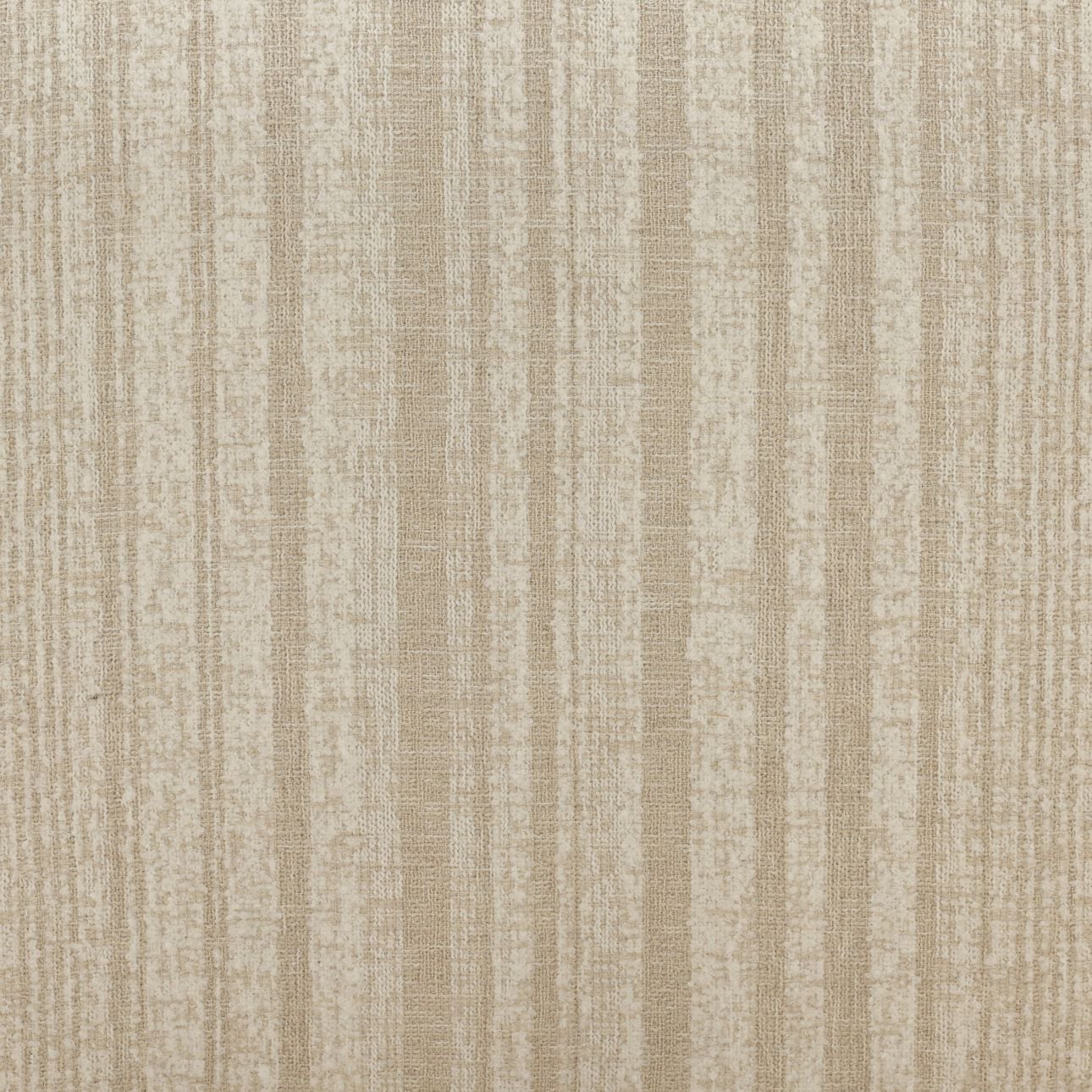 Agate Cream and Brown Textured Striped Chenille and Oak Wood Chair 29.5 in Wide
