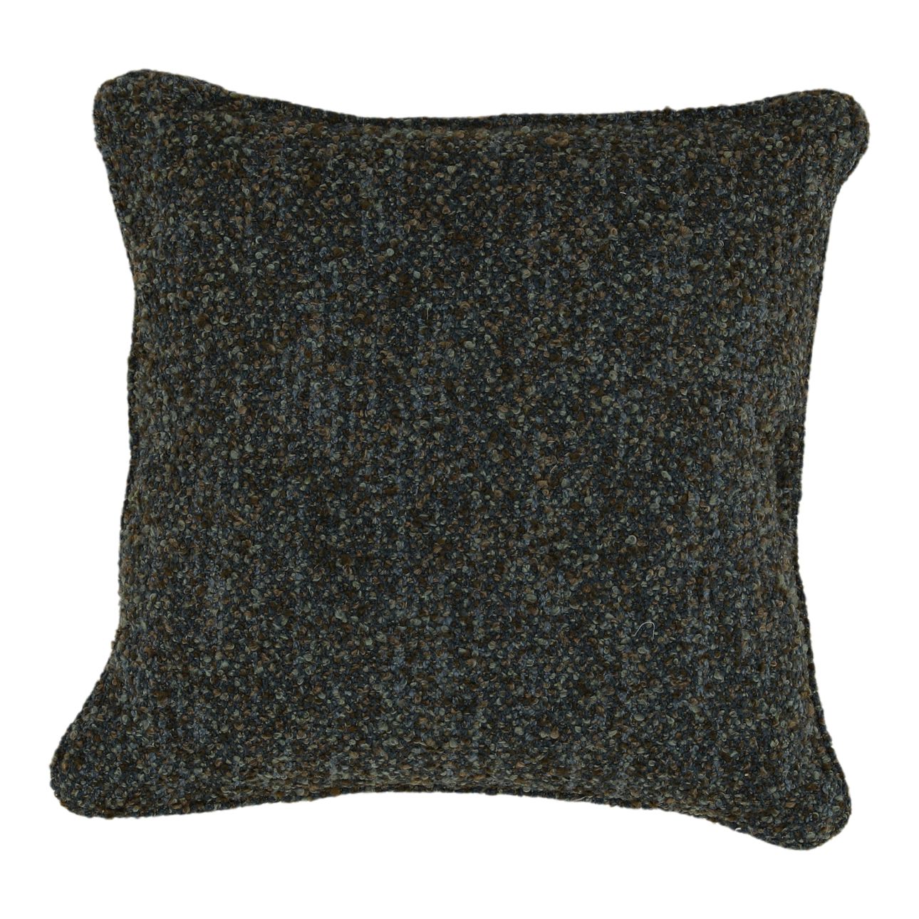 Paris Cerulean Multi-Tone Boucle Fabric Cover Pillow 20 in Wide