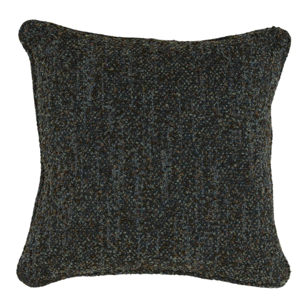 Paris Cerulean Multi-Tone Boucle Fabric Cover Pillow 20 in Wide