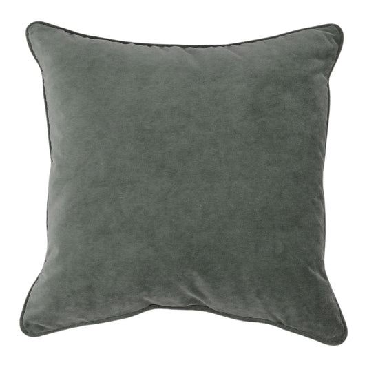 Opal Eucalyptus Velvet Fabric Cover Pillow 20 in Wide