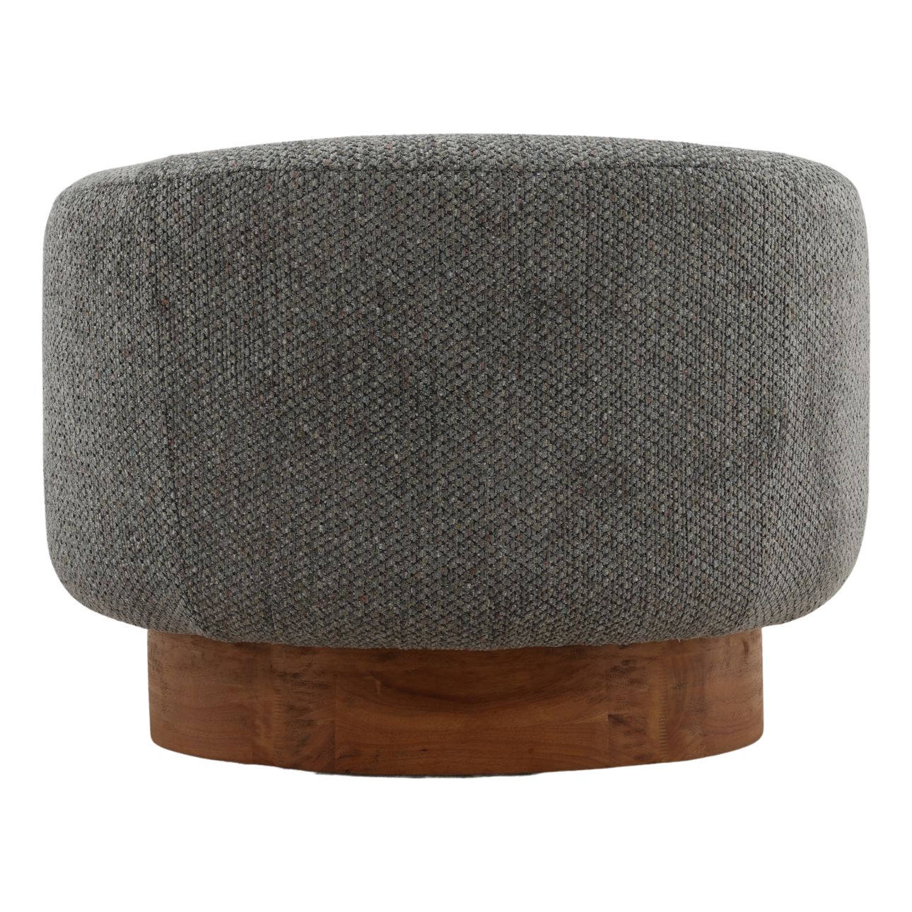 Blue Chunky Boucle Chair 36.5 in Wide