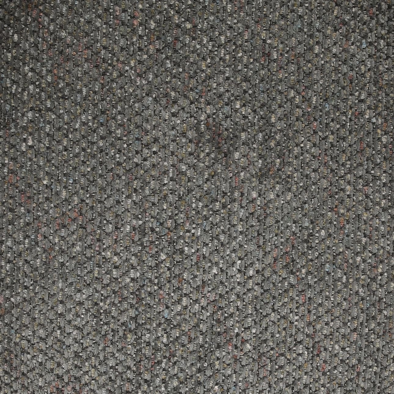 Blue Chunky Boucle Chair 36.5 in Wide