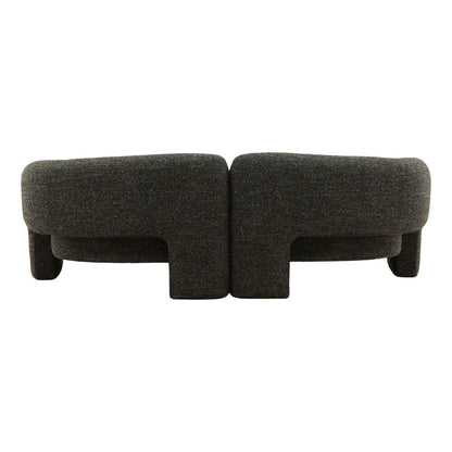 Paris Cerulean Multi-Tone Boucle Fabric Sofa 83 in Wide