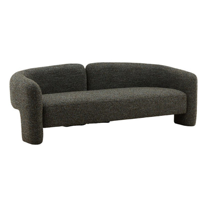 Paris Cerulean Multi-Tone Boucle Fabric Sofa 83 in Wide