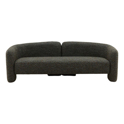 Paris Cerulean Multi-Tone Boucle Fabric Sofa 83 in Wide