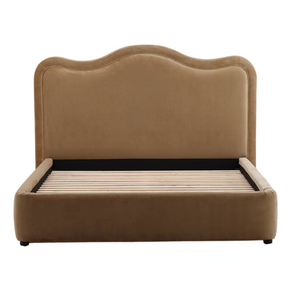 Refined Velvet Fabric Bed