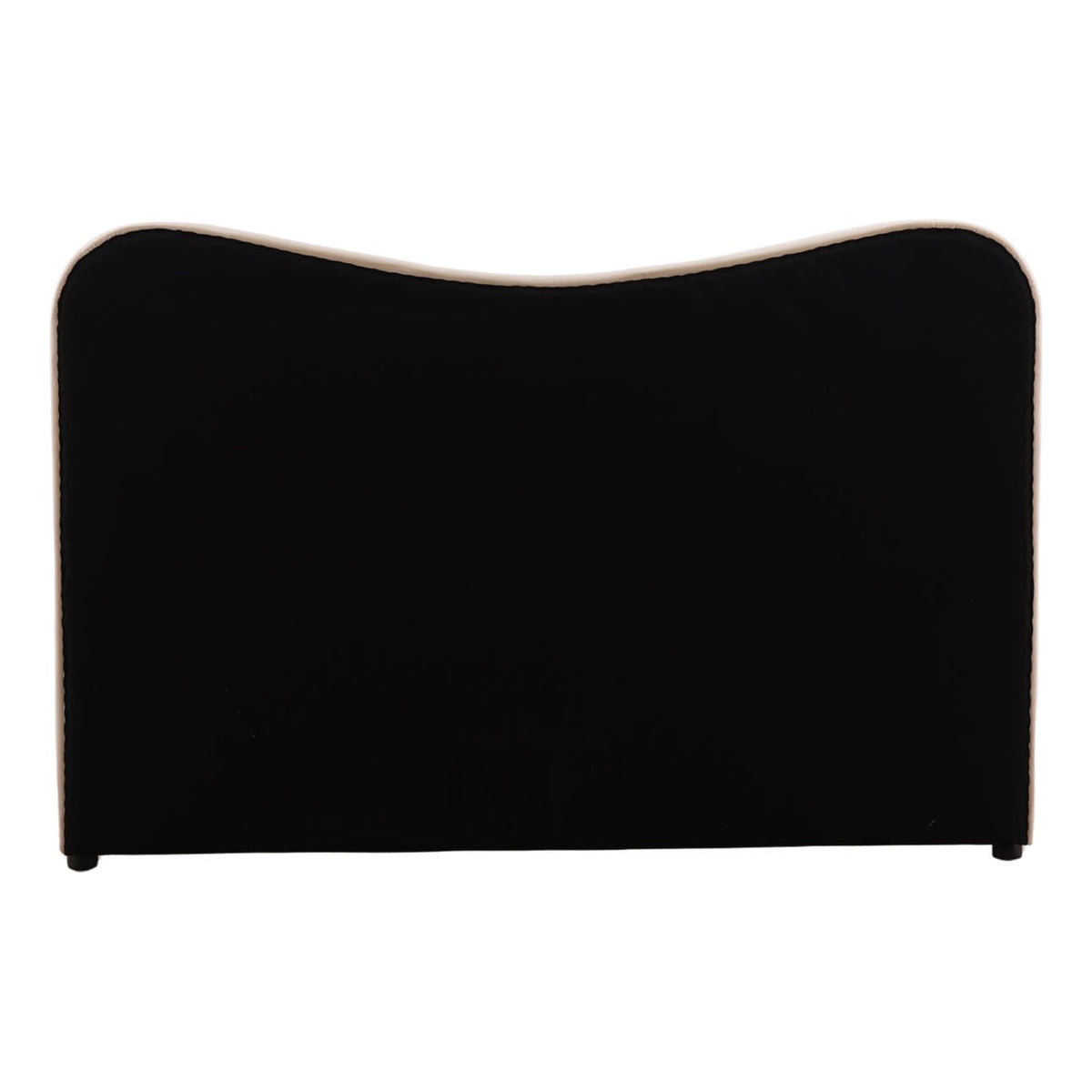 Artisan Velvet and Boucle Fabric Bed
