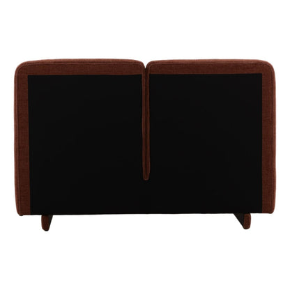 Modern Plain Woven Fabric Bed