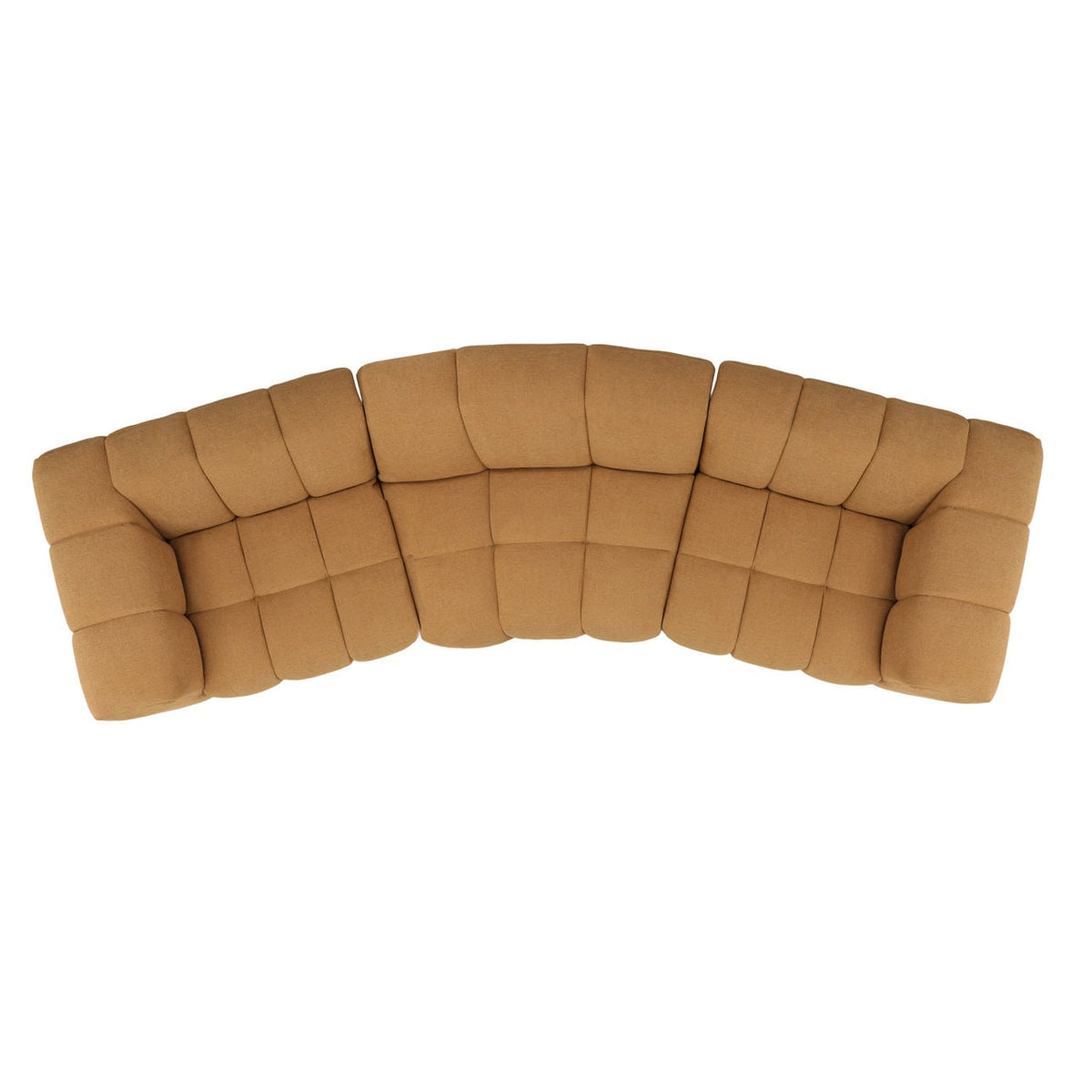 Curated Plain Woven Fabric Sofa