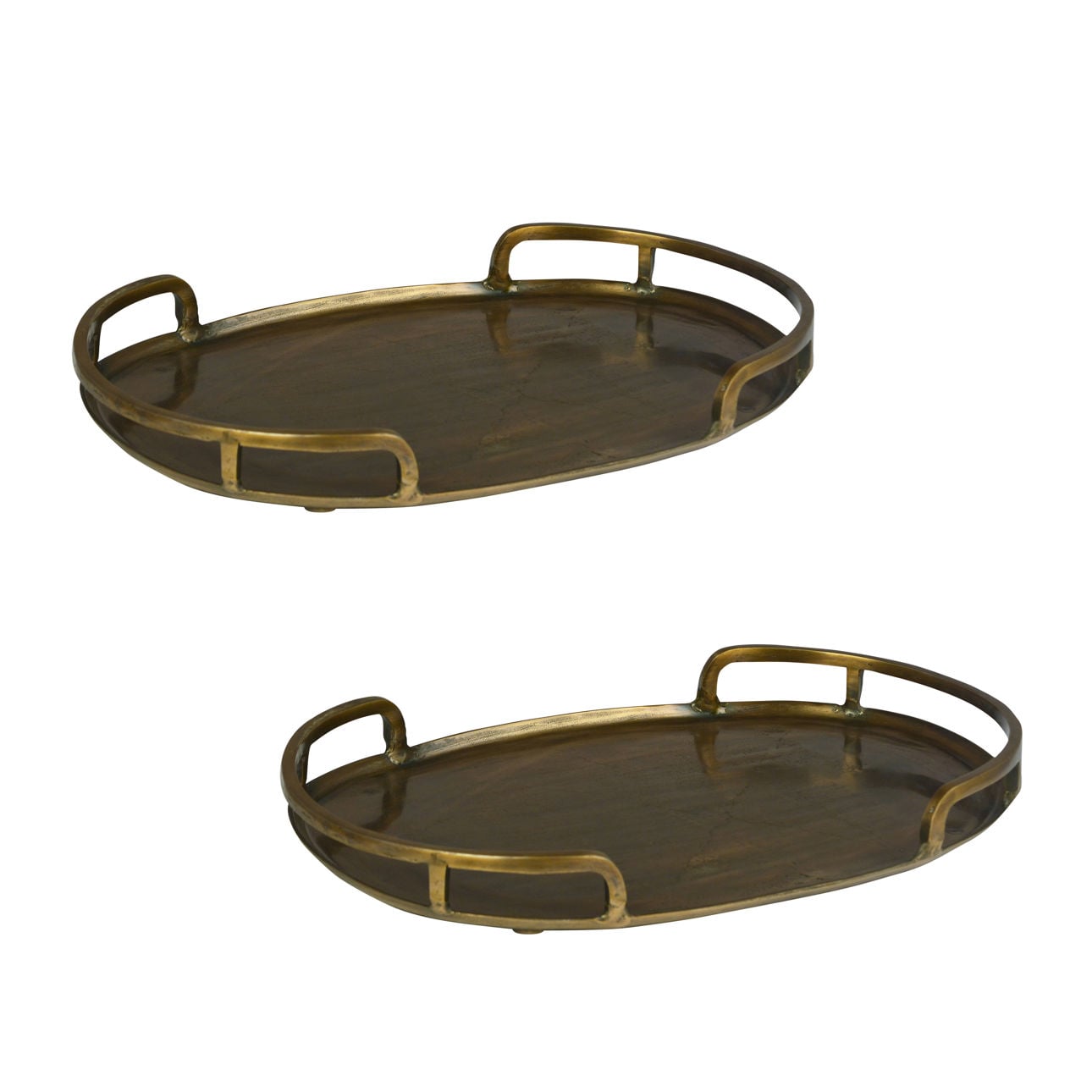 Antique Brass Finish Cast Aluminum of 24 in Wide