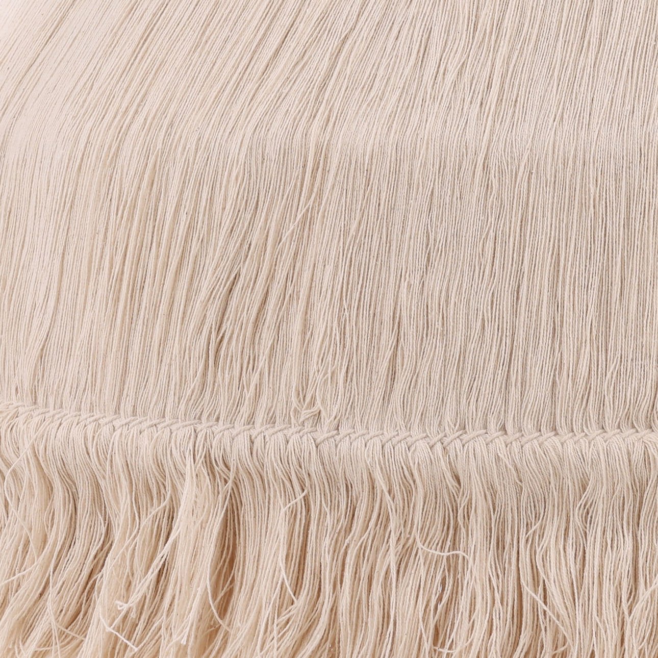 Natural Cotton Rope and Steel Light 22 in Wide