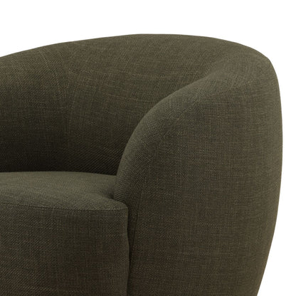 Forest Polyester Blend Fabric Chair 33 in Wide