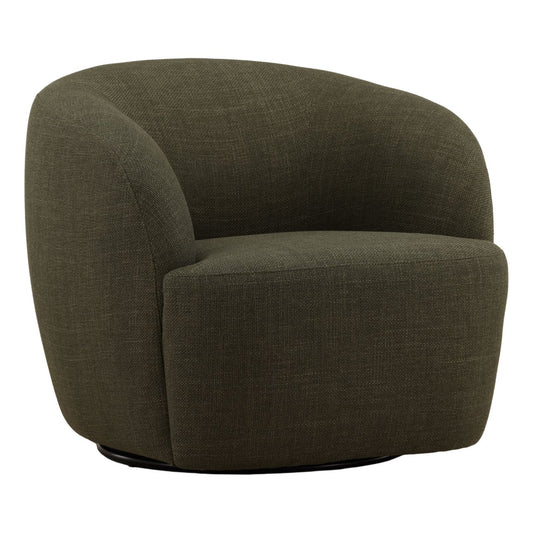 Forest Polyester Blend Fabric Chair 33 in Wide