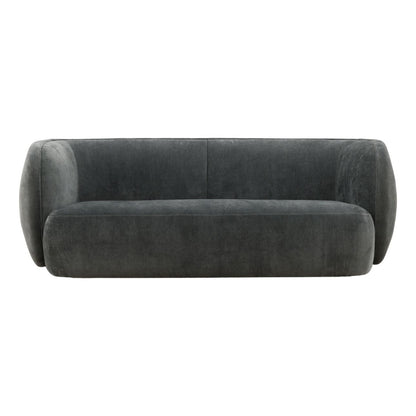 Elevated Velvet Fabric Sofa
