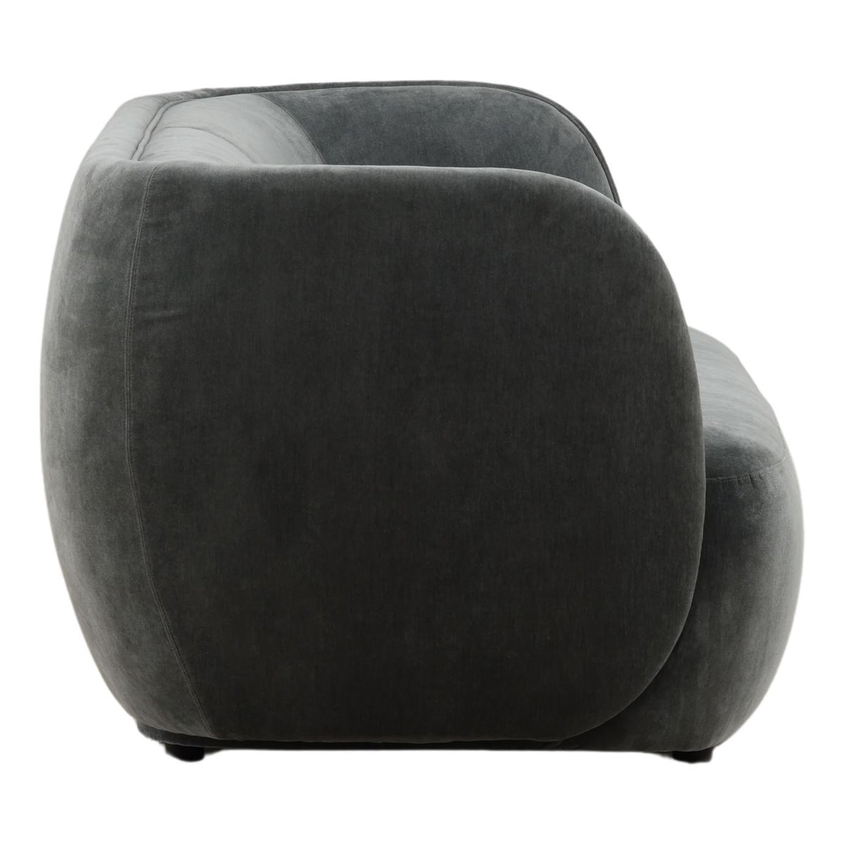 Elevated Velvet Fabric Sofa