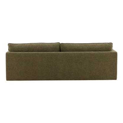 Signature Two-Tone Basketweave Fabric Sofa