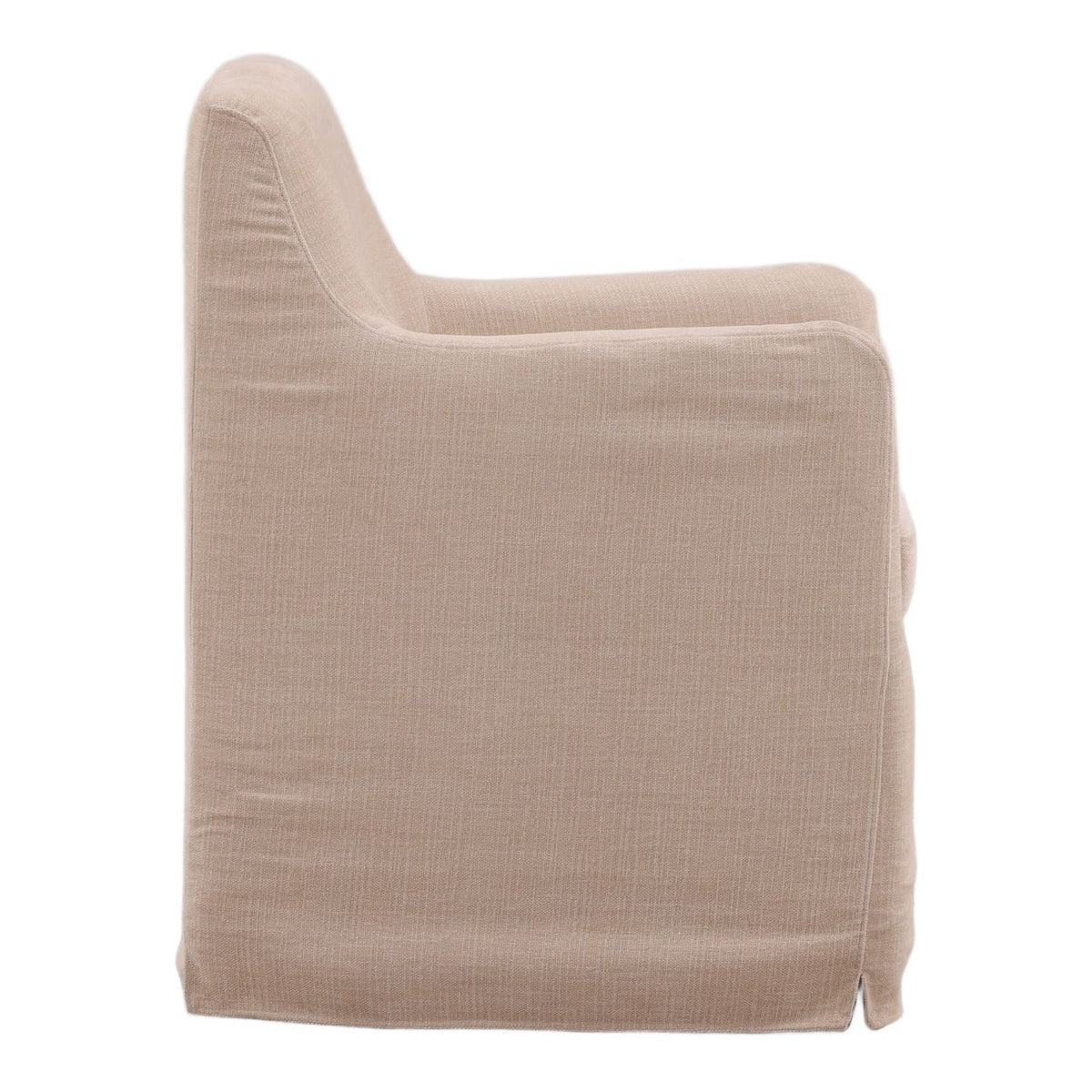 Crafted Chenille Fabric Dining Chair