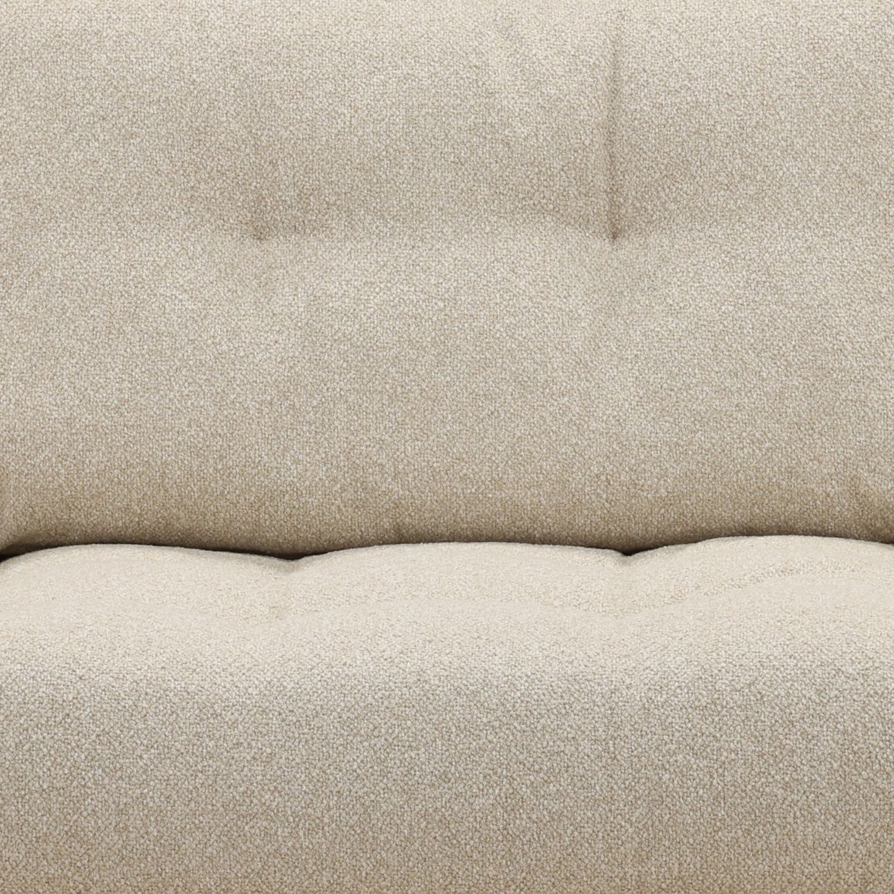 Vista Oatmeal Boucle Fabric Sofa 106 in Wide