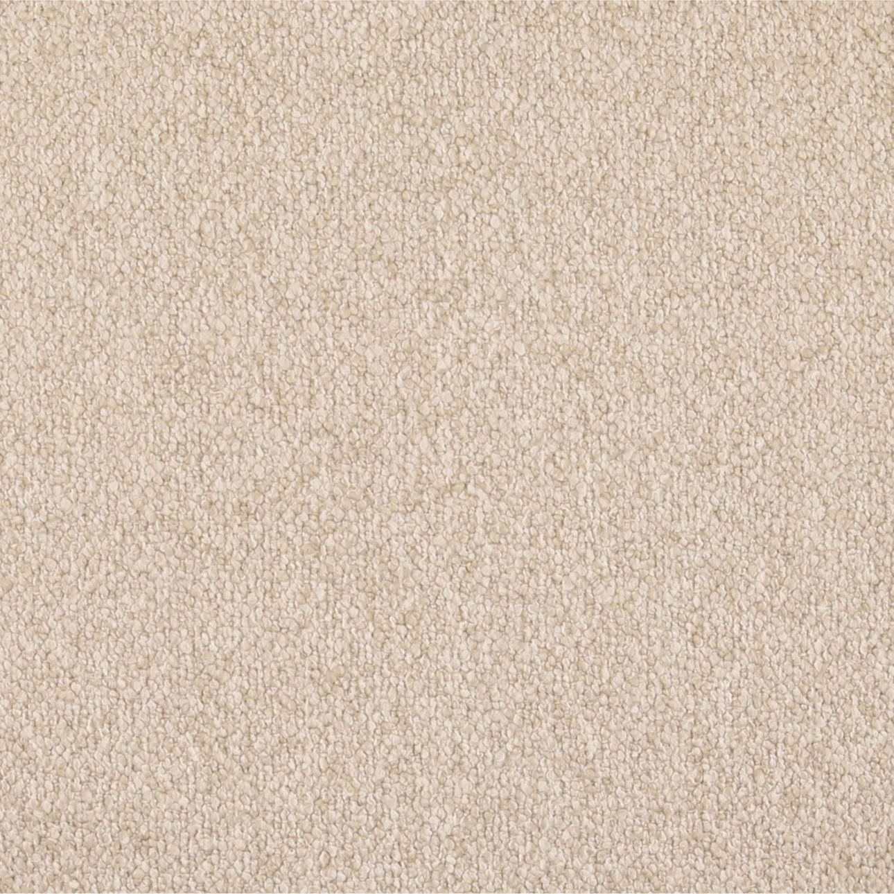 Vista Oatmeal Boucle Fabric Ottoman 39 in Wide