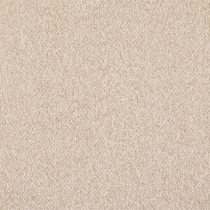 Vista Oatmeal Boucle Fabric Ottoman 39 in Wide