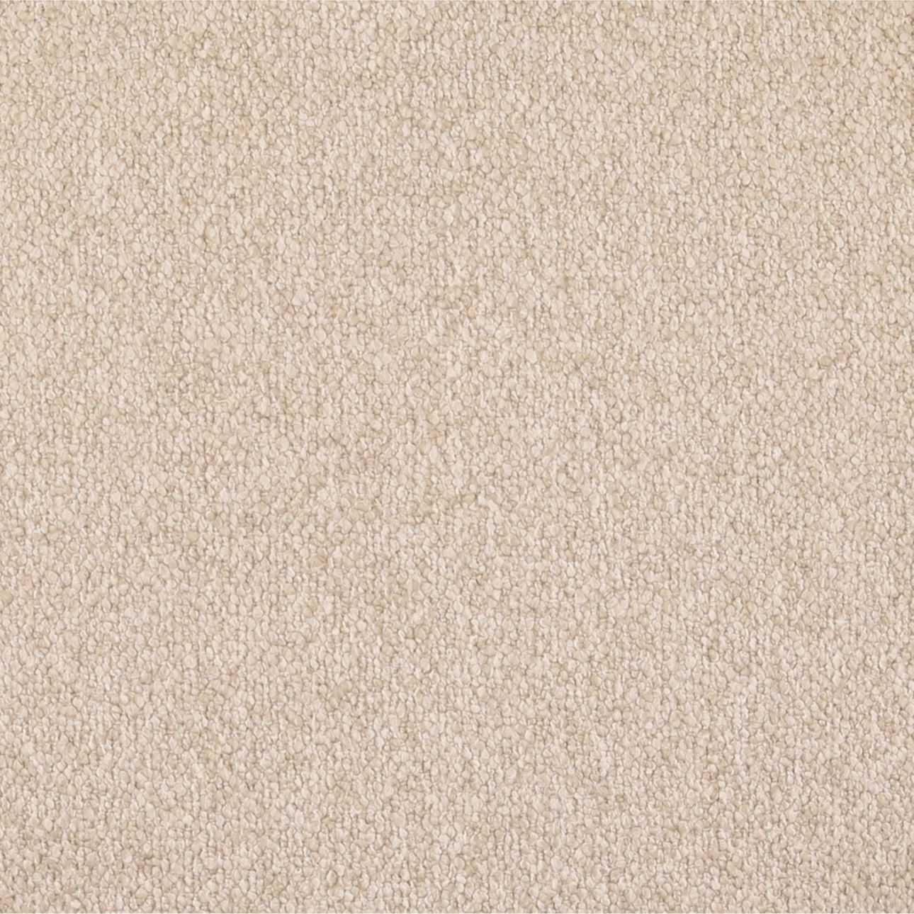 Vista Oatmeal Boucle Fabric Ottoman 39 in Wide