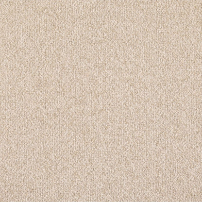 Vista Oatmeal Boucle Fabric Ottoman 39 in Wide