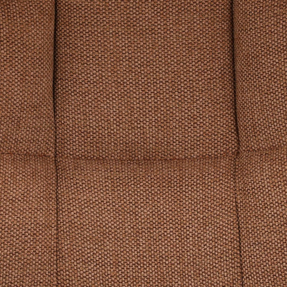 Elevated Chenille Fabric and Rubber Wood Home Accent