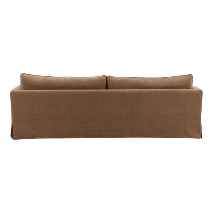 Artisan Basketweave Tweed Fabric Sofa