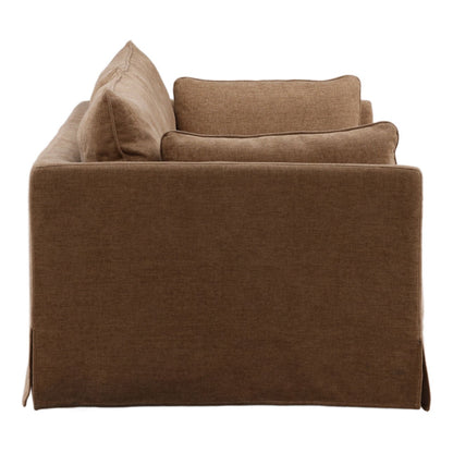 Artisan Basketweave Tweed Fabric Sofa