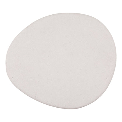 White Lightweight Concrete Table 35 in Wide