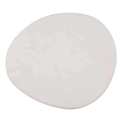 White Lightweight Concrete Table 35 in Wide