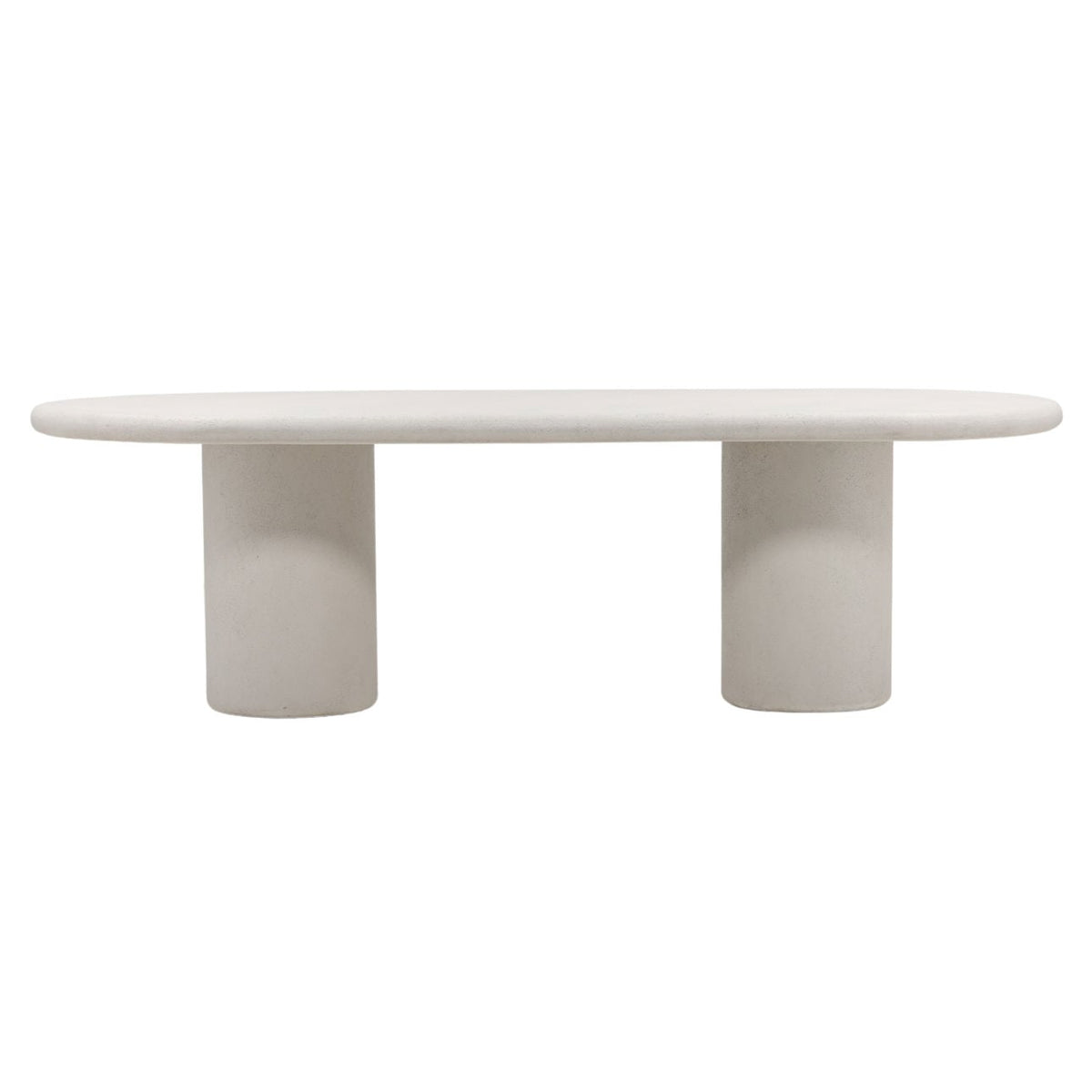 Elevated Lightweight Concrete Dining Table