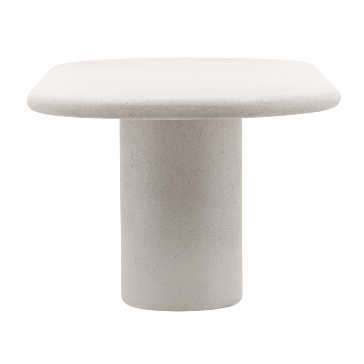 Elevated Lightweight Concrete Dining Table