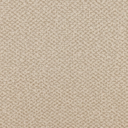 Cream and Light Natural Boucle Fabric and Rubber Wood Chair 28 in Wide