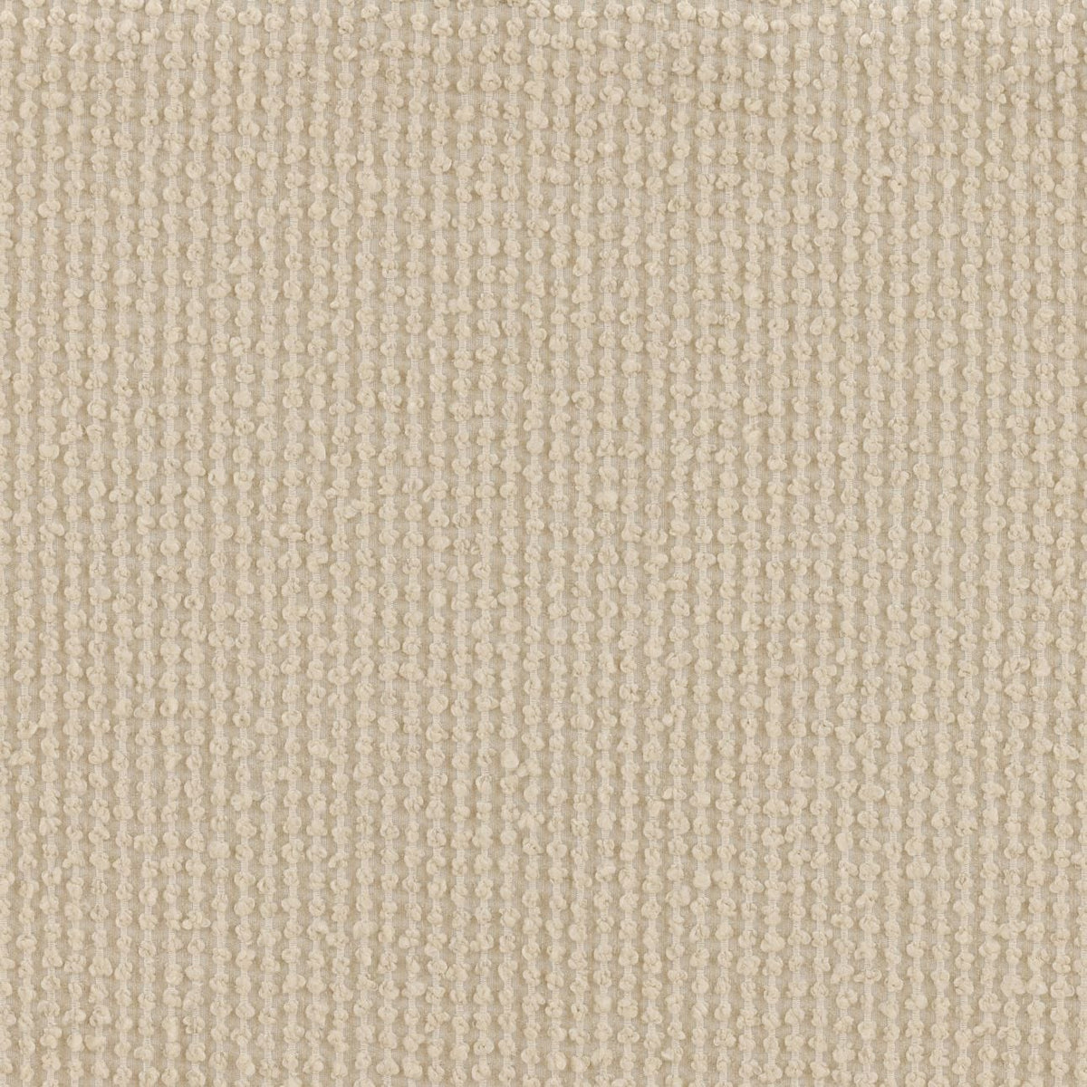 Crafted Ribbed Boucle Fabric and Rubber Wood Dining Chair