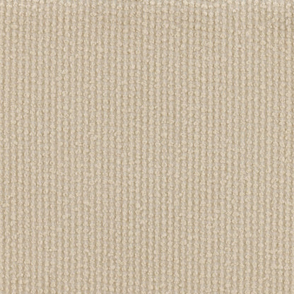 Crafted Ribbed Boucle Fabric and Rubber Wood Dining Chair