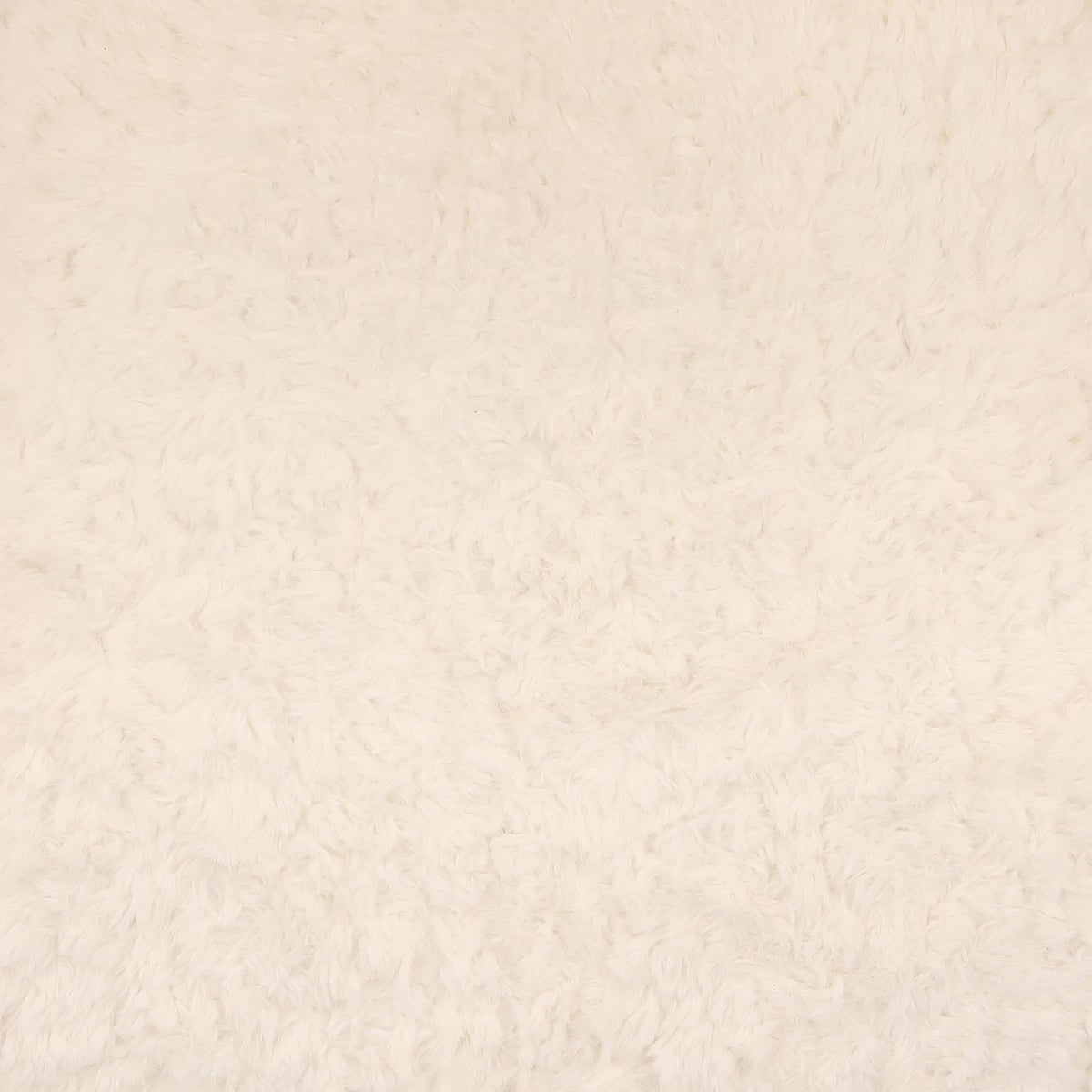 Crafted Sherpa Fabric and Cane Home Accent