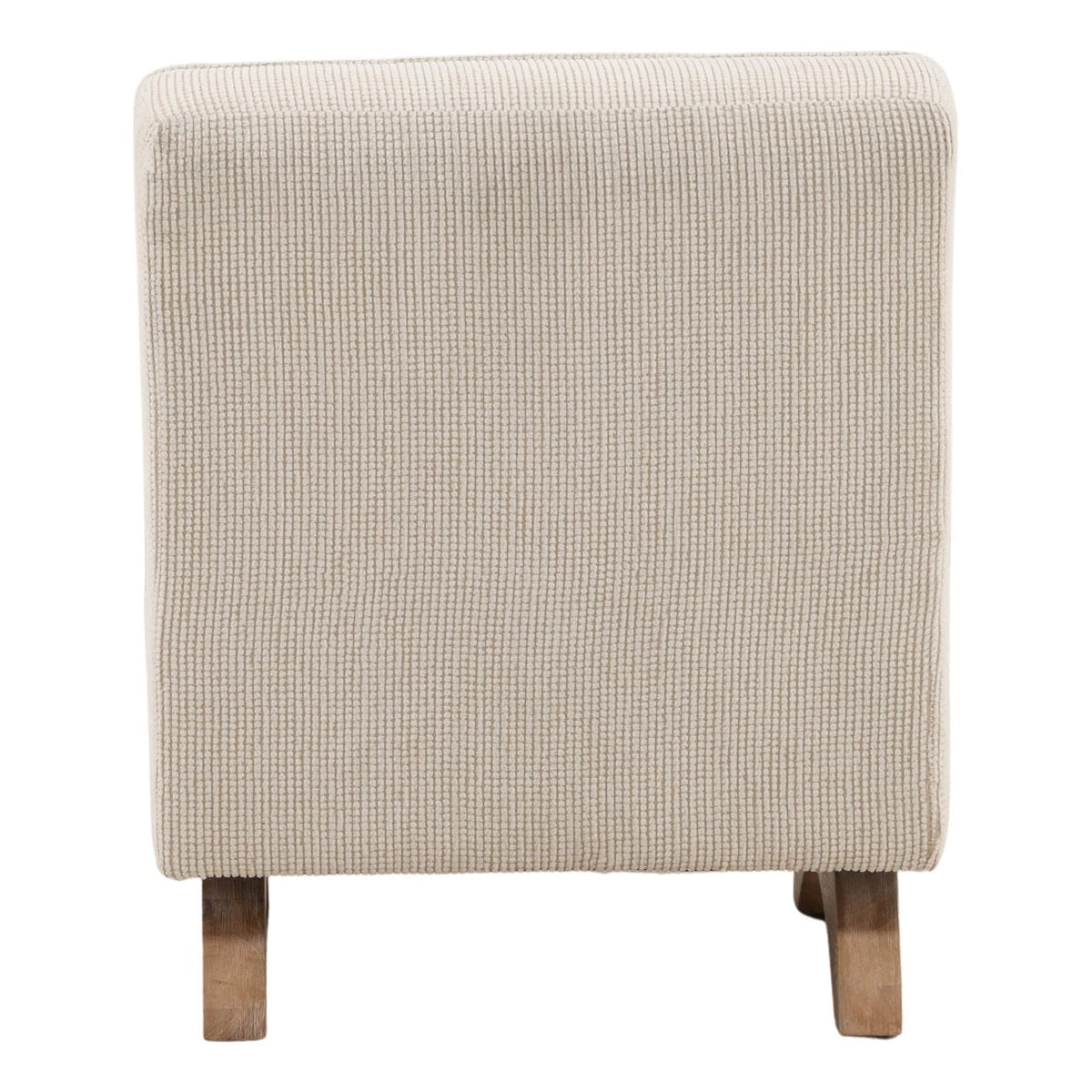 Heritage Checkered Chenille Fabric and Rubber Wood Home Accent