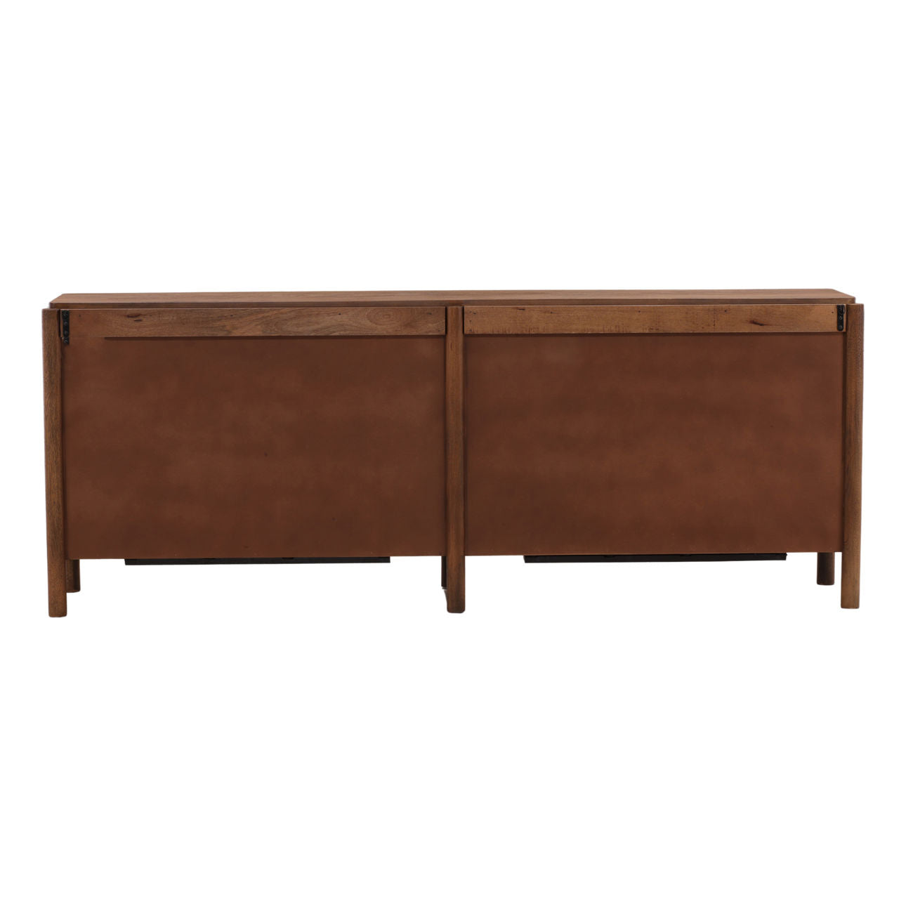 Brown Mango Wood Sideboard 86 in Wide