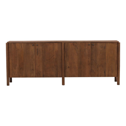 Brown Mango Wood Sideboard 86 in Wide