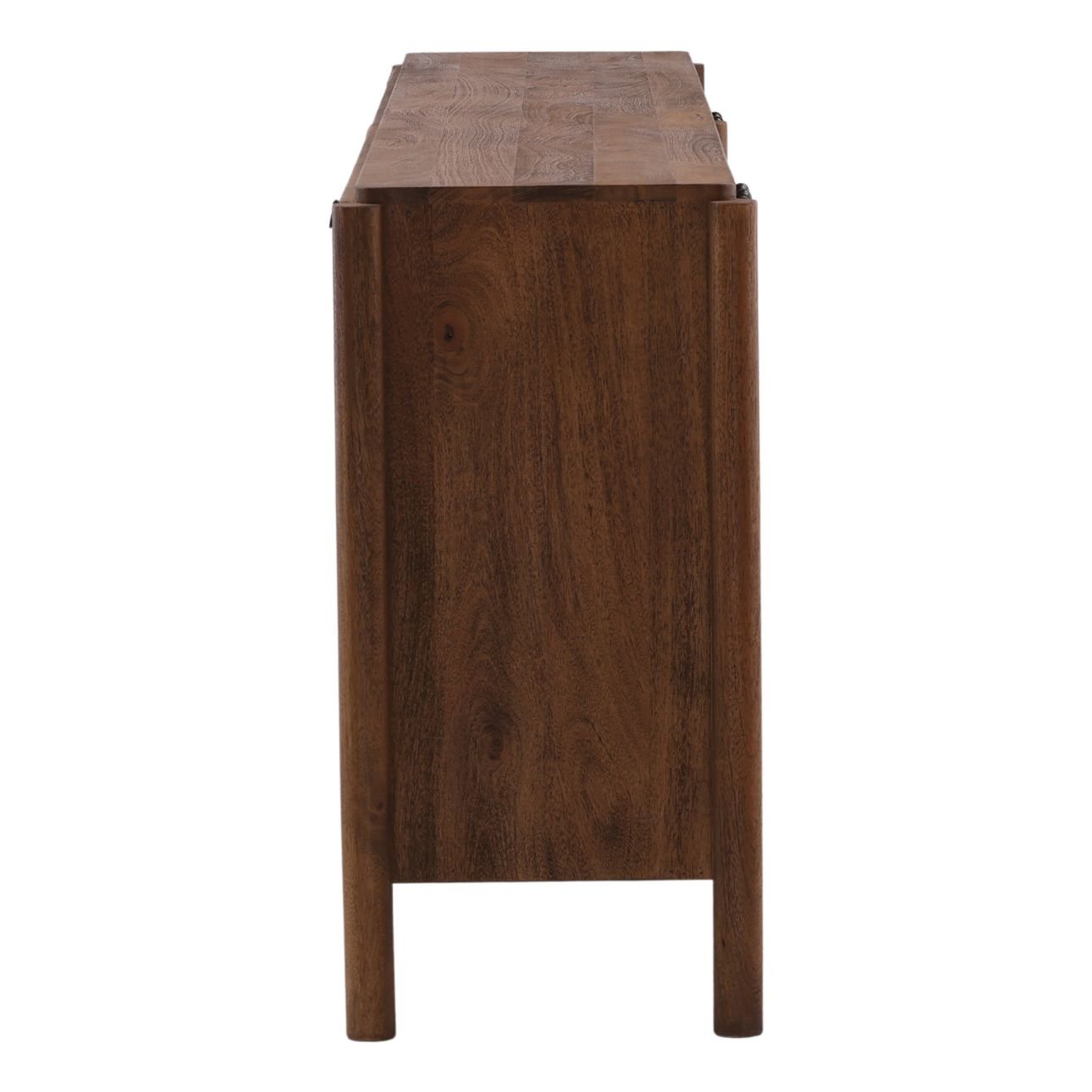 Brown Mango Wood Sideboard 86 in Wide
