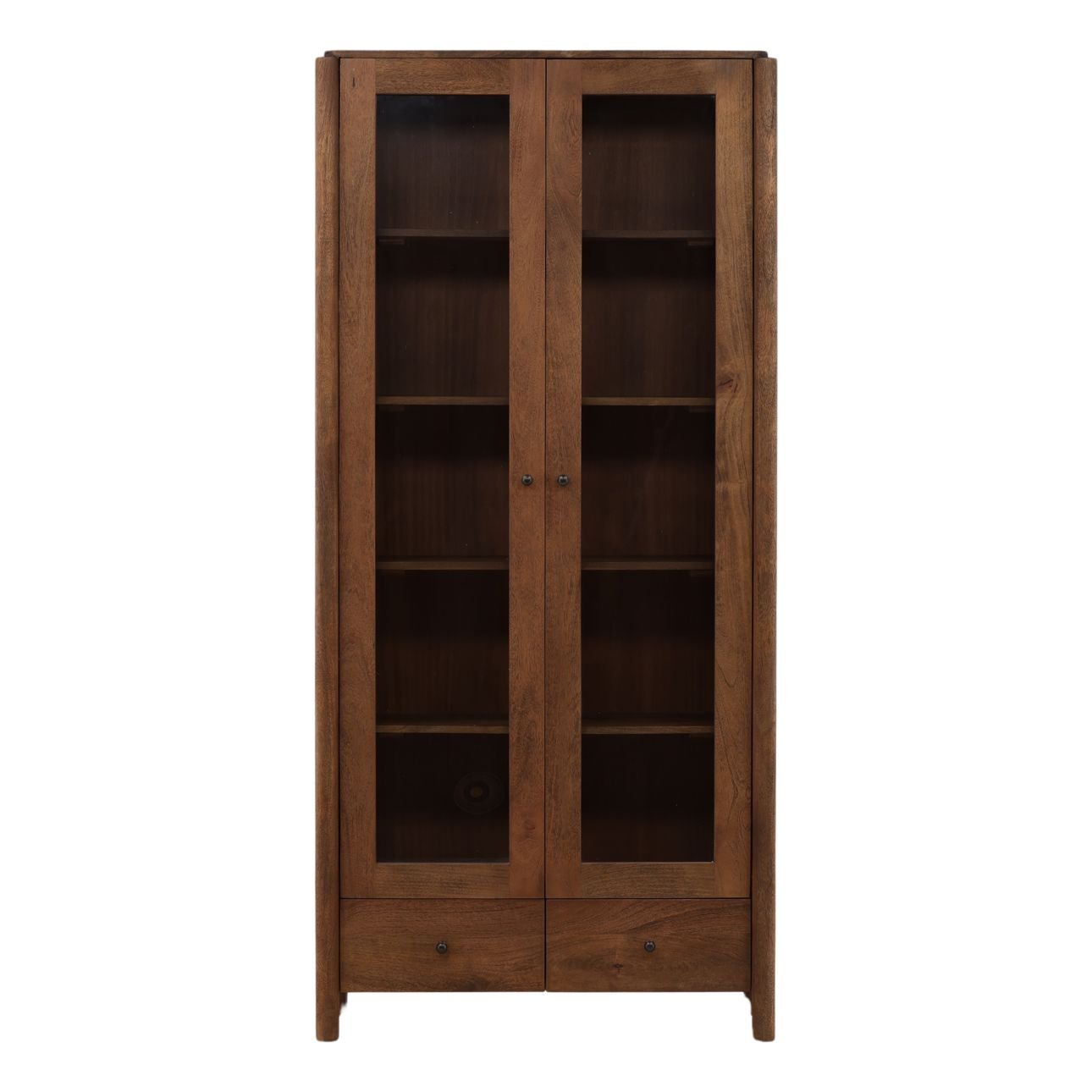 Brown Mango Wood Cabinet 39 in Wide