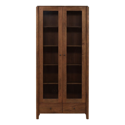Brown Mango Wood Cabinet 39 in Wide