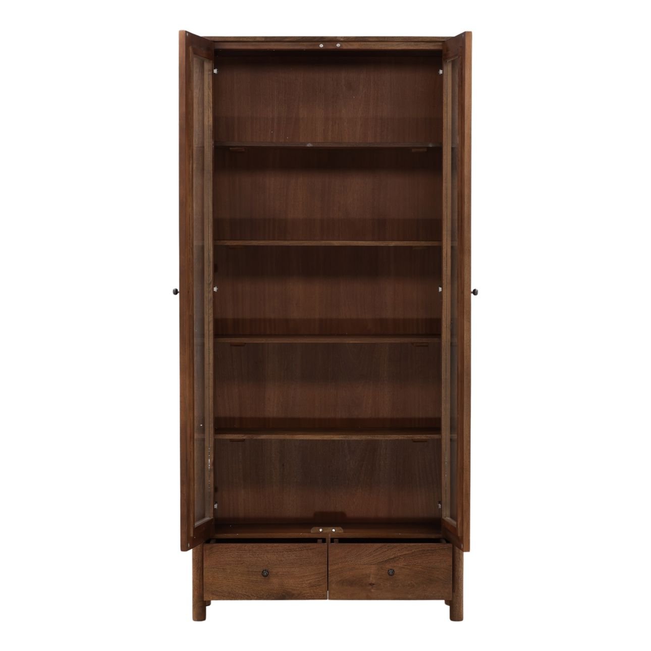 Brown Mango Wood Cabinet 39 in Wide