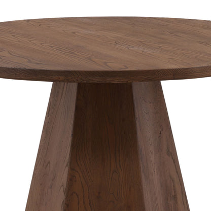 Brown Oak Wood Table 48 in Wide