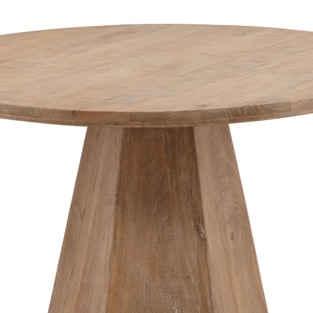 Natural Mango Wood Table 48 in Wide