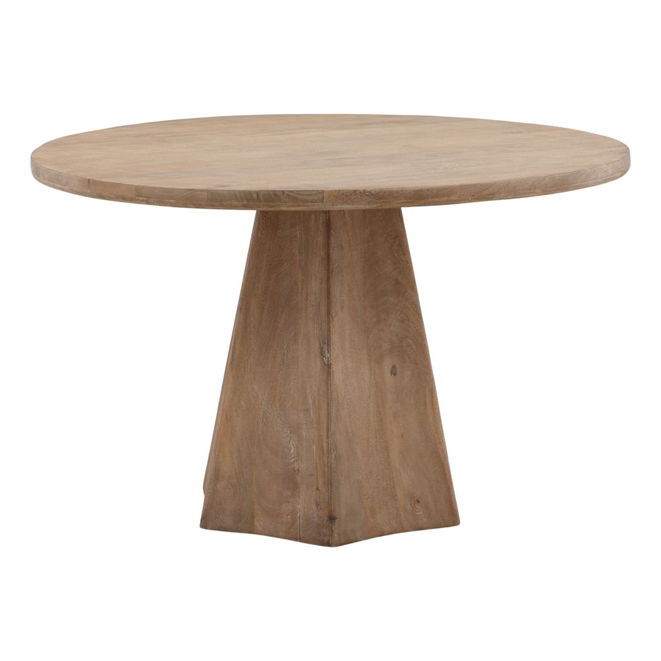 Natural Mango Wood Table 48 in Wide