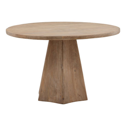Natural Mango Wood Table 48 in Wide