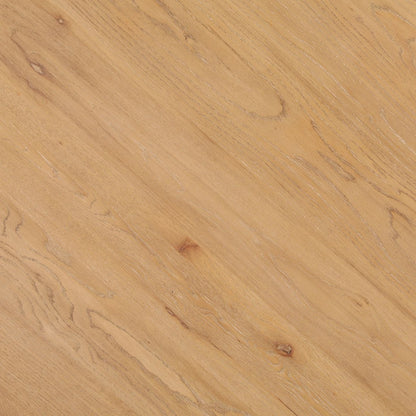 Light Natural Oak Wood Table 60 in Wide