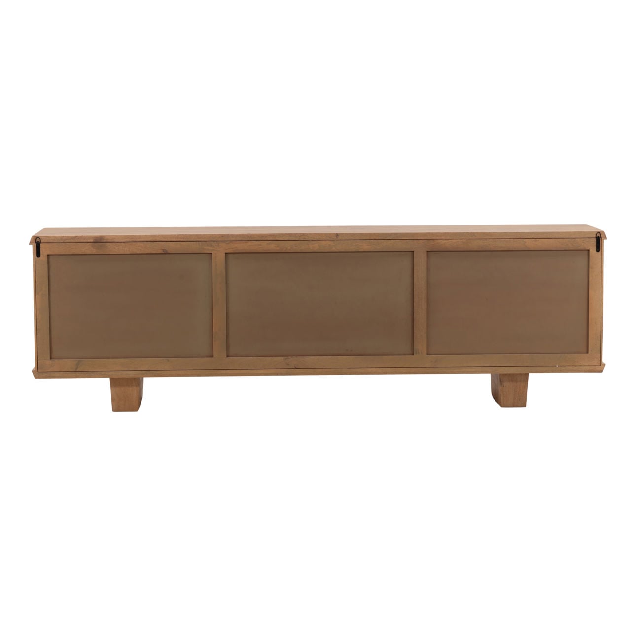 Light Natural Mango Wood Sideboard 104 in Wide